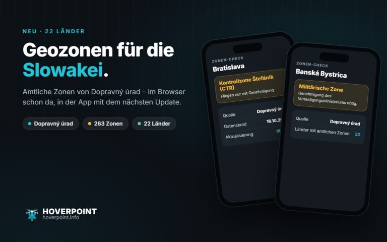 Geozonen Slowakei