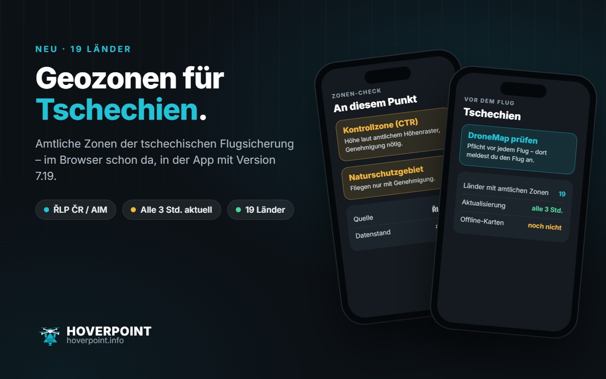 Geozonen Tschechien