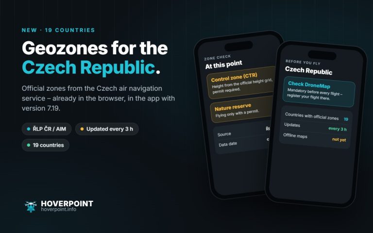 Geozones Czech Republic